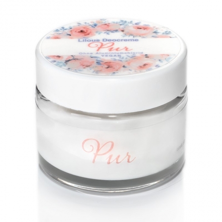 Deocreme Pur Vegan Parfüm- und Alumiumfrei